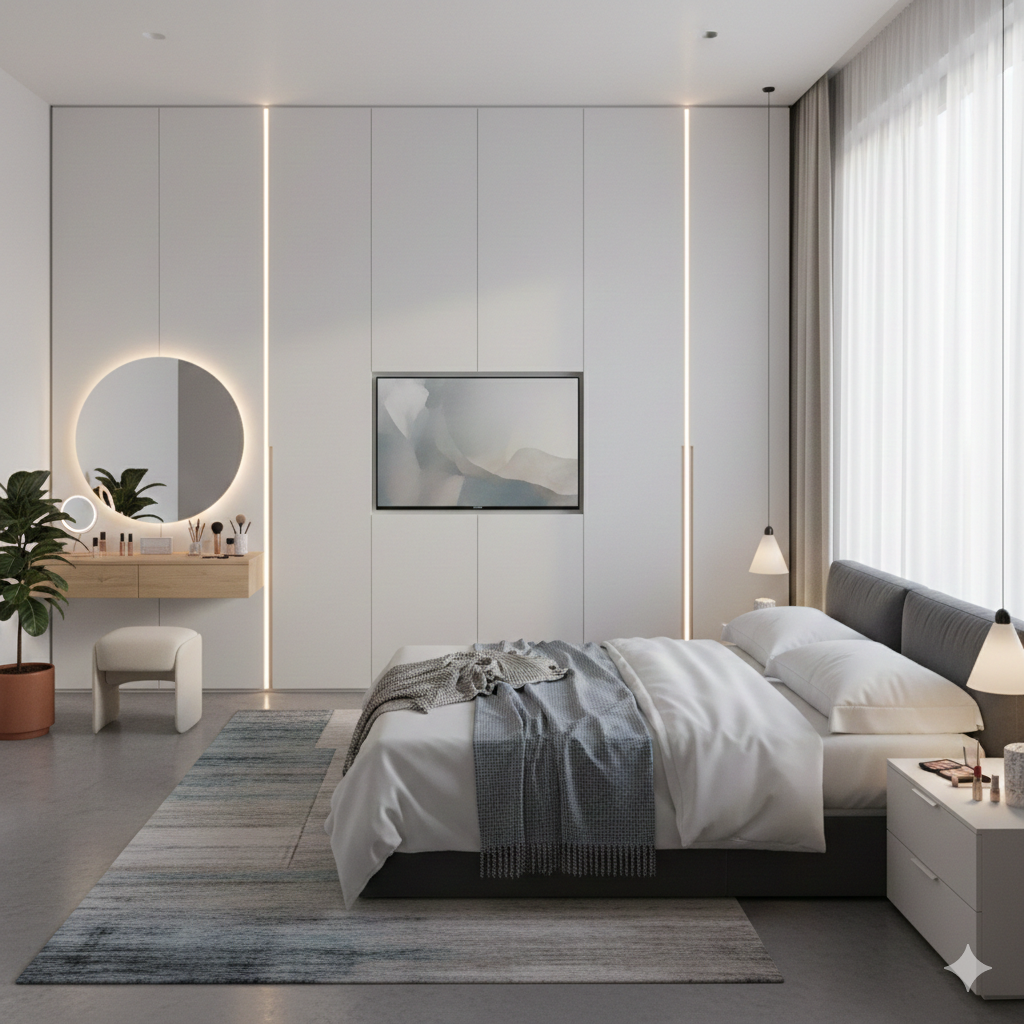 Modern Minimalist Bedroom Design