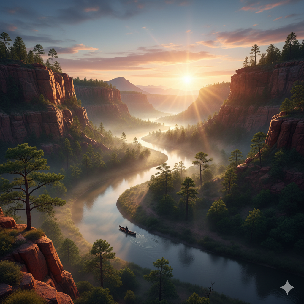 Mesmerizing Canyon Glow