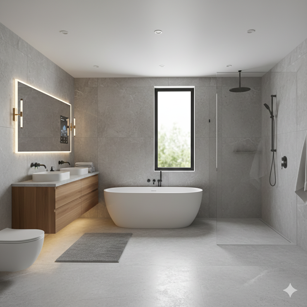 Sleek Contemporary Bathroom Design