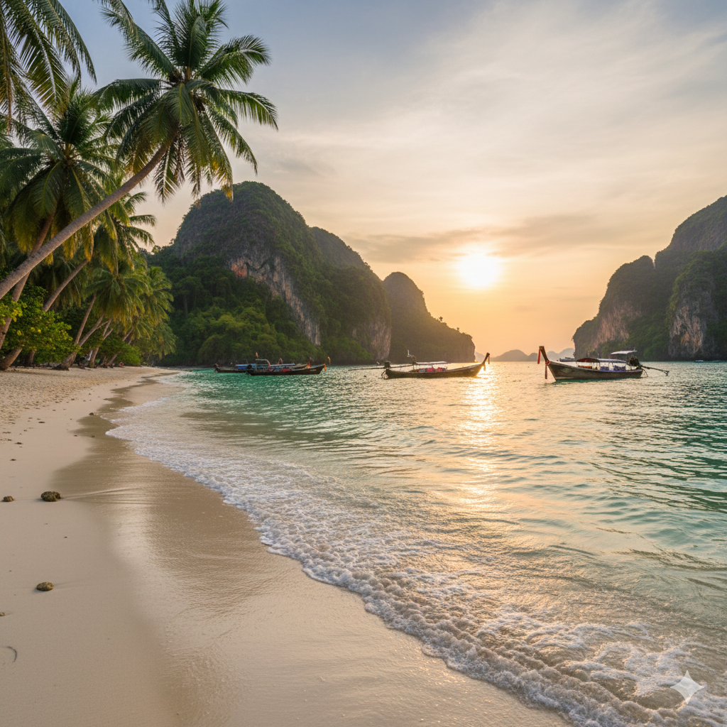 Paradise Found: Tropical Island Bay in Thailand