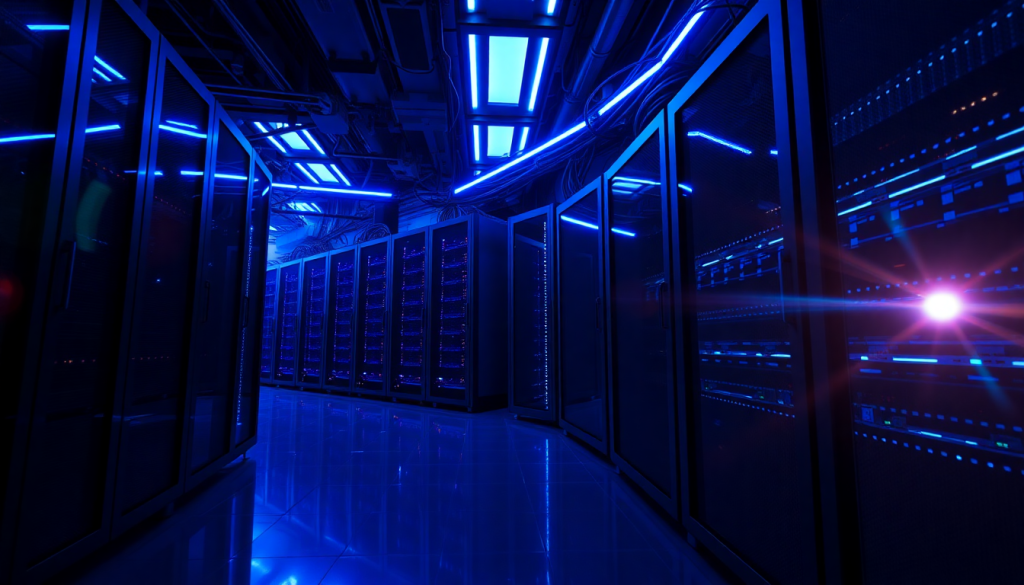 Futuristic Server Room